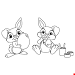 Easter Bunny Clipart Black And White Hd Images  HD Wallpapers  