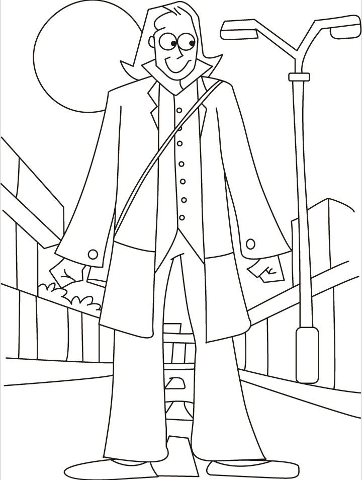 a giant on a street walk coloring pages | download free a giant on 