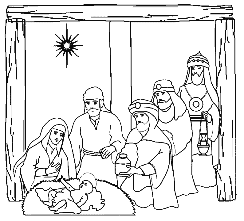 three wise men coloring pages : coloring kids â€“ free printable 