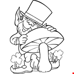 Leprechaun Coloring Pages And Book