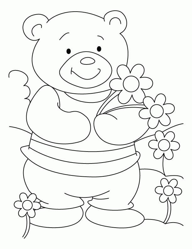 bear cheer coloring pages | download free bear cheer coloring 