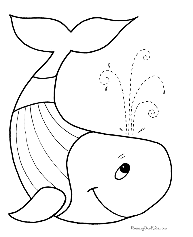 fish coloring pages 003 | embroidery