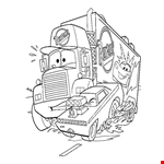 Truck Coloring Page