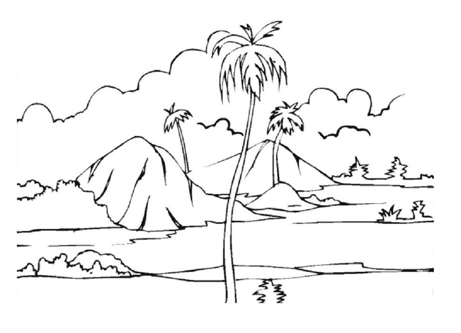 island colouring pages (page 2)