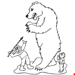 Polar Bear Coloring Pages For Kids | COLORING WS 