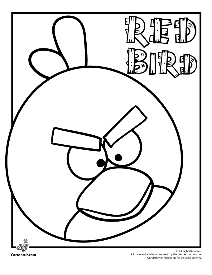 angry birds coloring pages | printable coloring pages