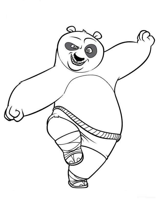 kung fu panda coloring pages | coloring pics
