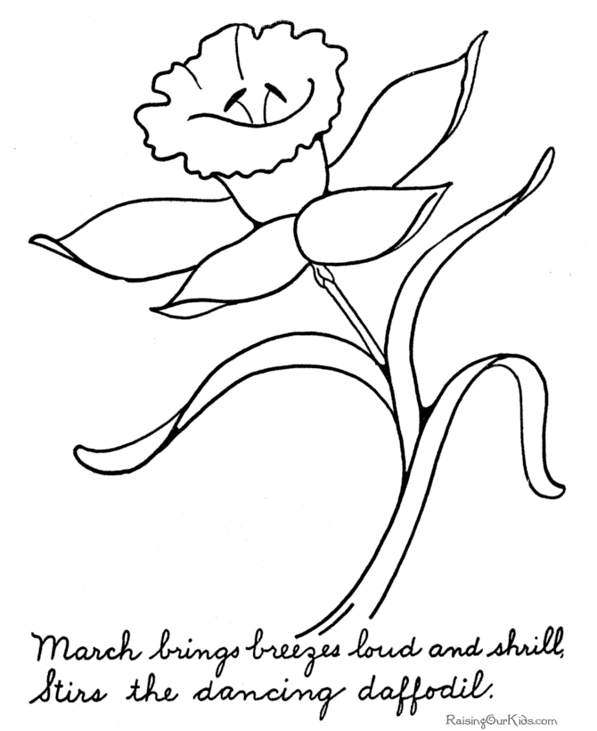 camellia coloring page