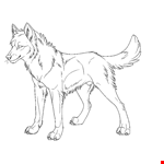 Free Printable Wolf Coloring Pages For Kids 