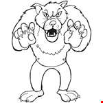 Big Bad Wolf Coloring Pages  | Free Printable Coloring Pages 