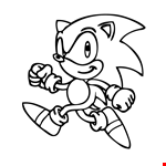 Sonic The Hedgehog Coloring Pages | Free Internet Pictures 