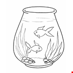 Simple Shapes Coloring Pages | Free Printable Simple Shapes Fish  