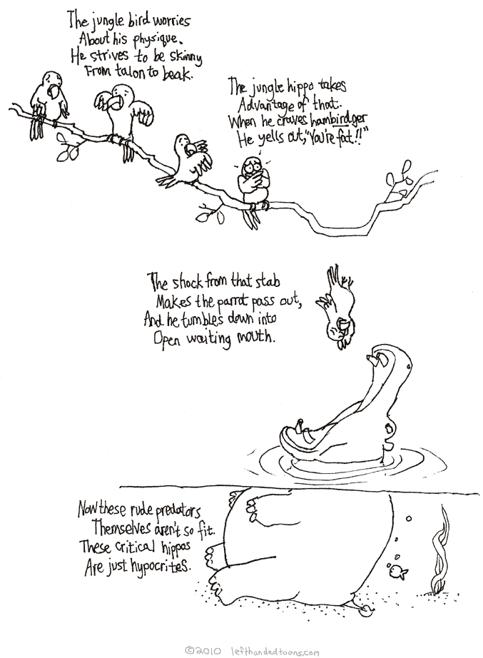 hippoem | left-handed toons