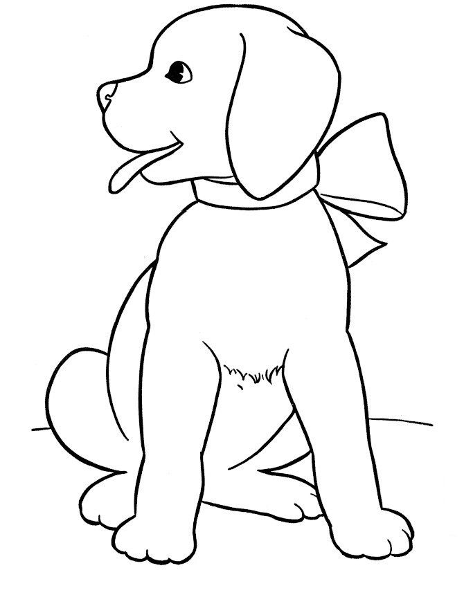 free printable dog coloring pages for kids