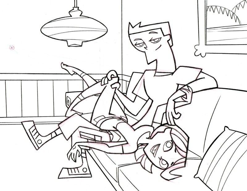 total drama island coloring pages