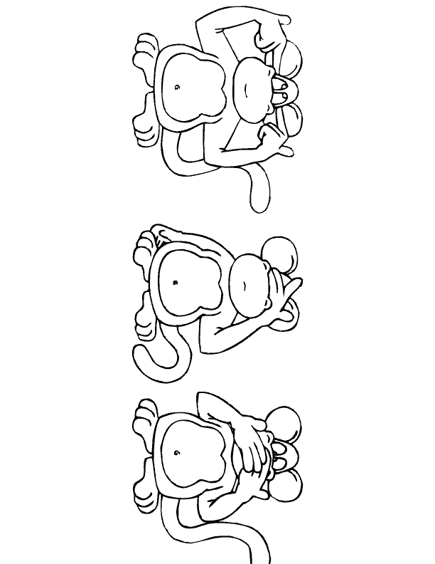 cartoon monkey coloring pages 90 | free printable coloring pages
