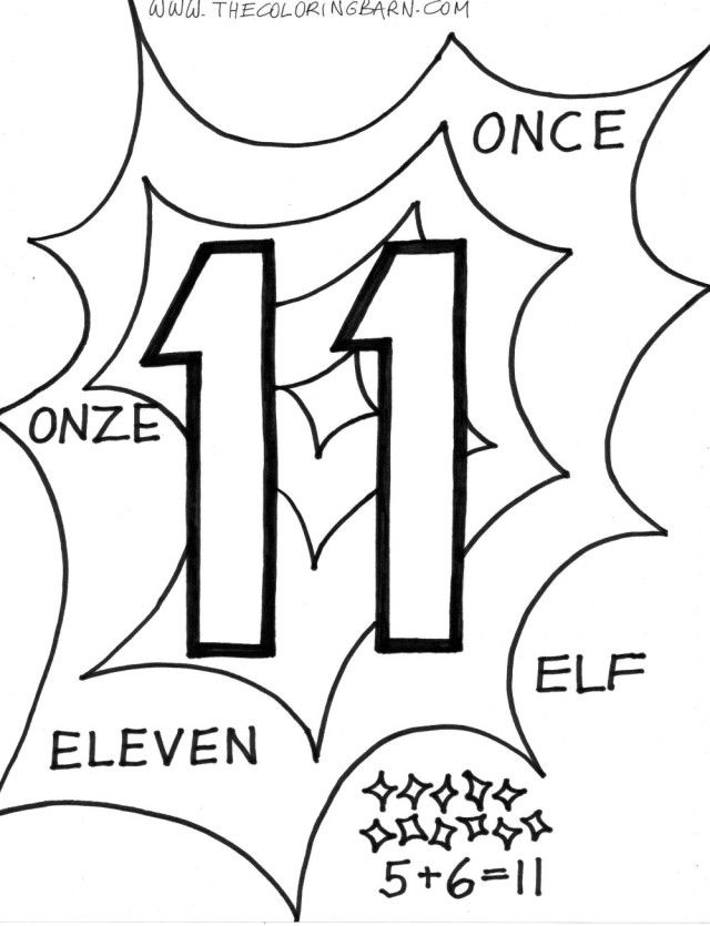 free printable coloring page number 11 coloring page for kids 