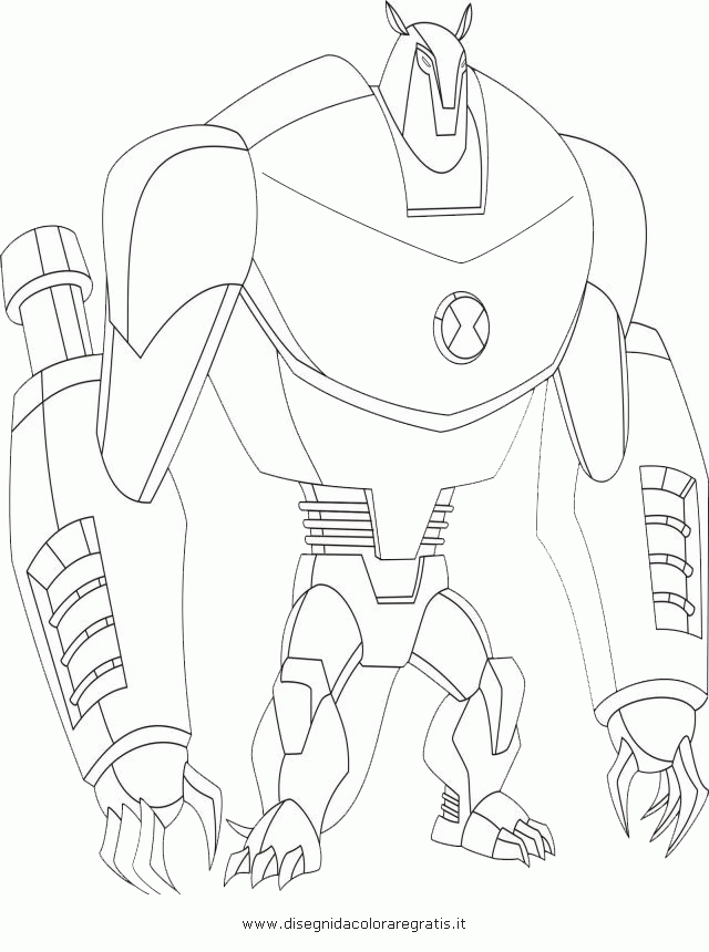 ben 10 amadrilo colouring pages