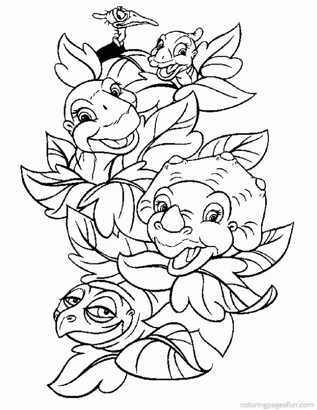 baby dinos | free printable coloring pages