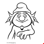 The Smurfs - Hackus Coloring Page 