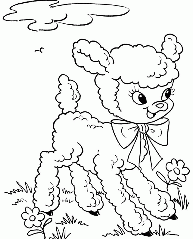 bunny drawing for kids | free coloring pages
