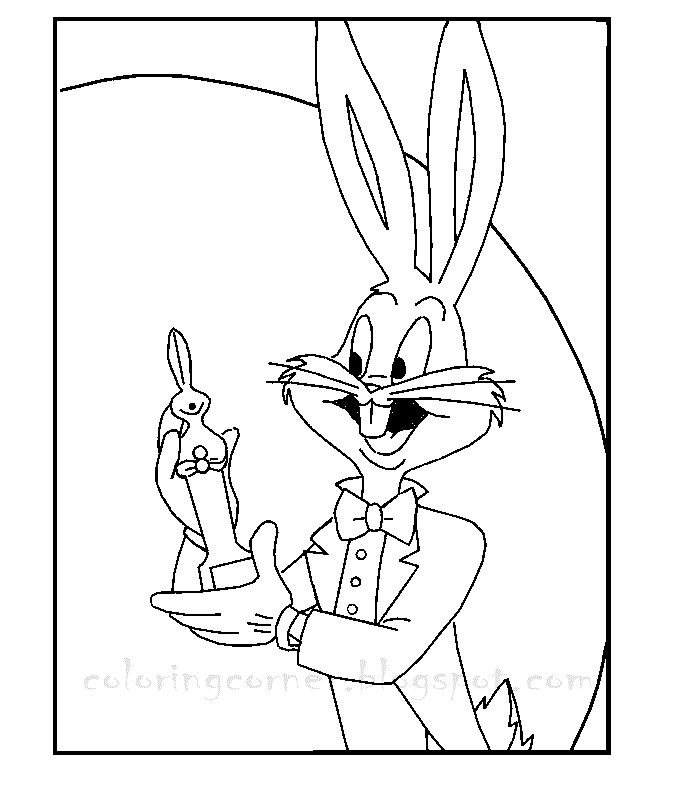 bugs bunny coloring pages ~ printable coloring pages