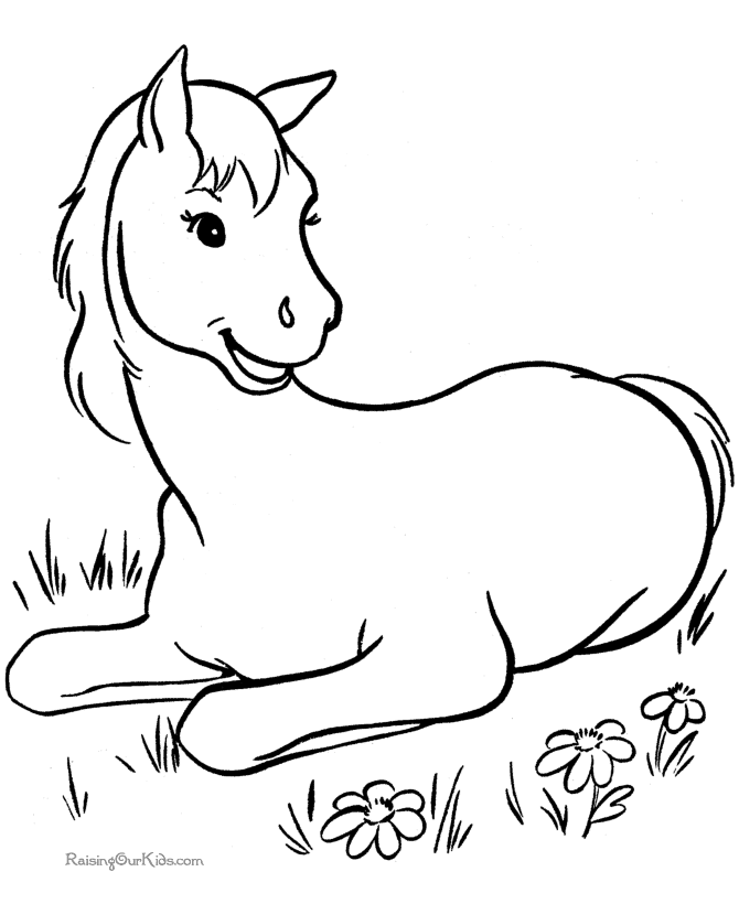 small horse clipart