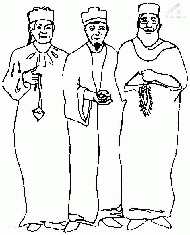 1001 coloringpages : christmas &gt;&gt; kings &gt;&gt; three wise men coloring 