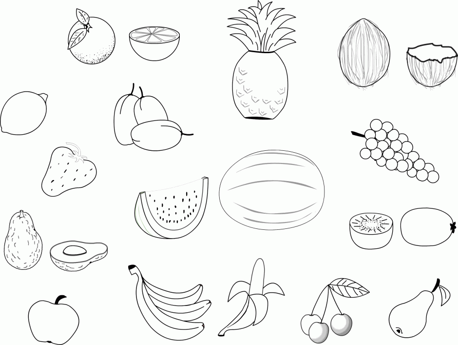 free coloring pages for kids coloring page vegetables 261841 