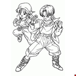 Dragon Ball Characters Clipart Page
