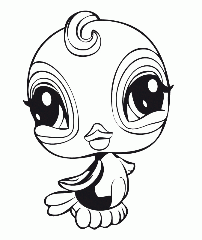 bird littlest pet shop coloring pages | color printing|sonic 
