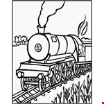 Diesel-Train-Coloring-Pages | COLORING WS 