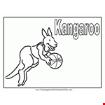 Kangaroo Coloring Pages - Free Coloring Pages For KidsFree  