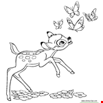 Bambi Drawing Drawing Sheet