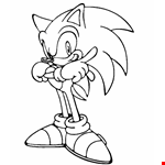 Free Printable Sonic The Hedgehog Coloring Pages For Kids 