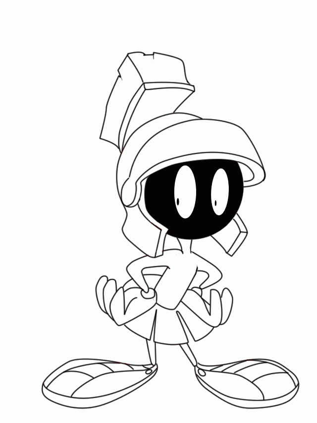 looney tunes marvin the martian clipart book