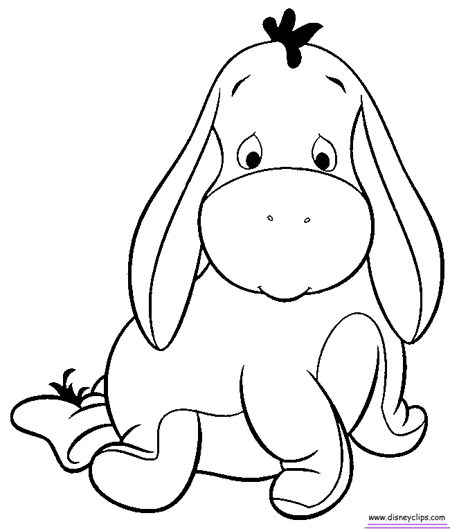 baby pooh coloring pages page 2 - disney winnie the pooh, tigger 