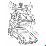 Transformers Age Of Extinction Transforming Coloring Pages  