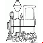 Circus Train Coloring Pages Trains Coloring Pages  