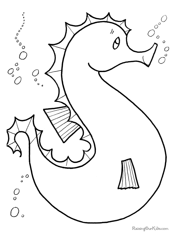 water coloring pages
