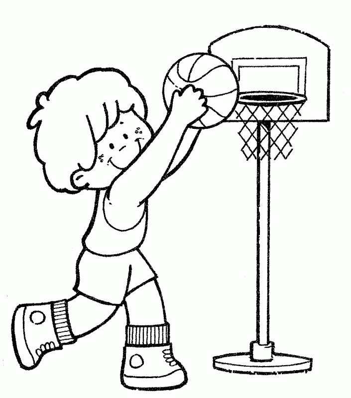 basketball - free coloring pages | coloring pages