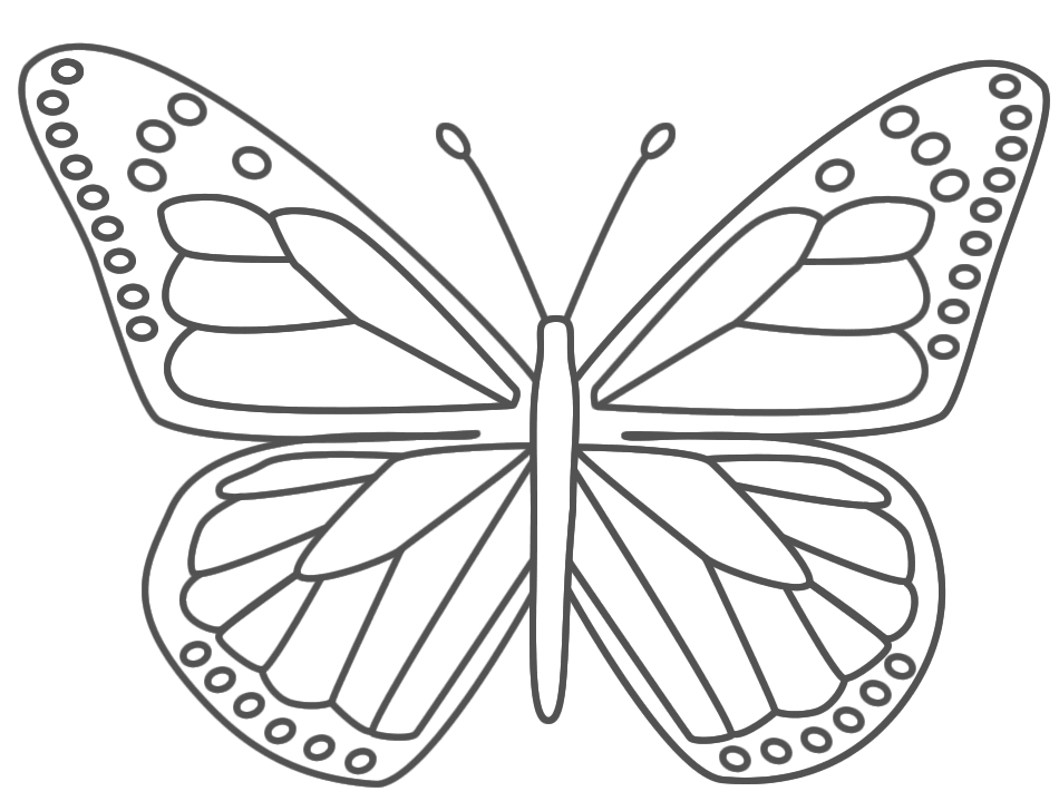 easy spring coloring pages for kids : printable coloring sheet 