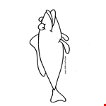 Small Fish Coloring Page