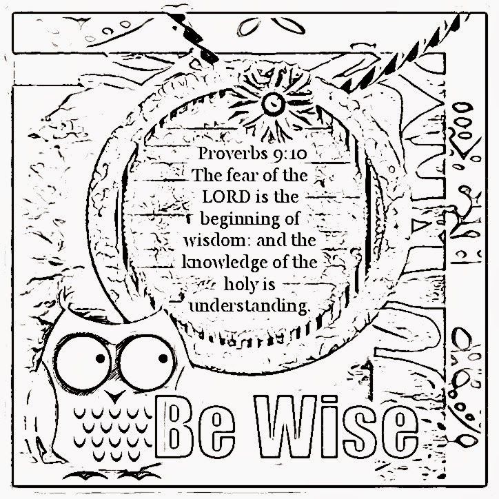 childrens gems in my treasure box: wisdom coloring sheets 2