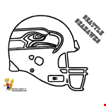 Seattle Seahawks Football Helmet 