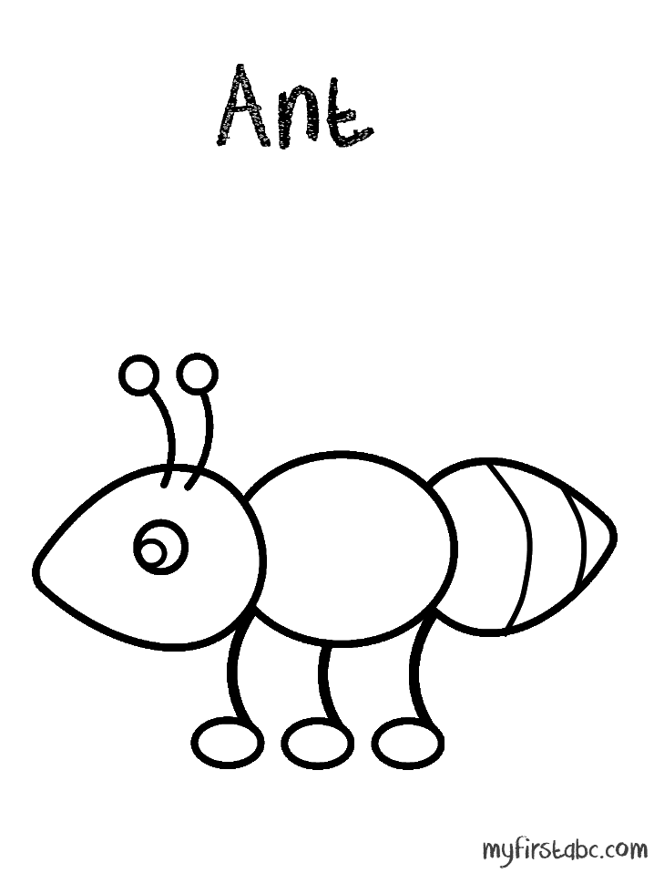 ants in the colony colouring pages (page 3)