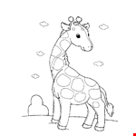 Coloring Pages Giraffe | Coloring Pages For Kids 