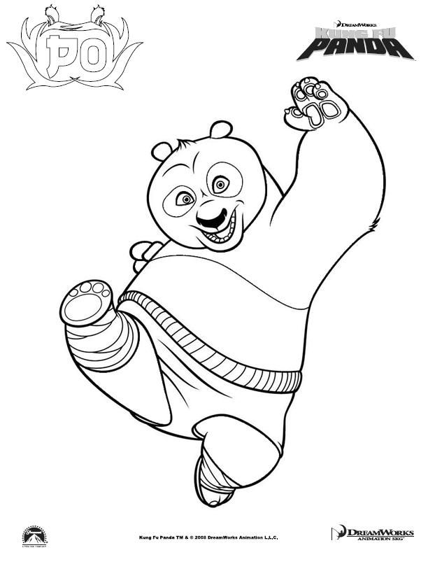 kung fu panda coloring pages 13 / kung fu panda / kids printables 