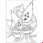 Chicken Little Coloring Pages 