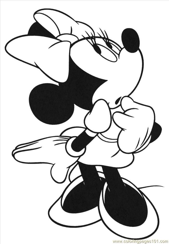 coloring pages minnie mouse color page8 (cartoons &gt; 101 dalmations 